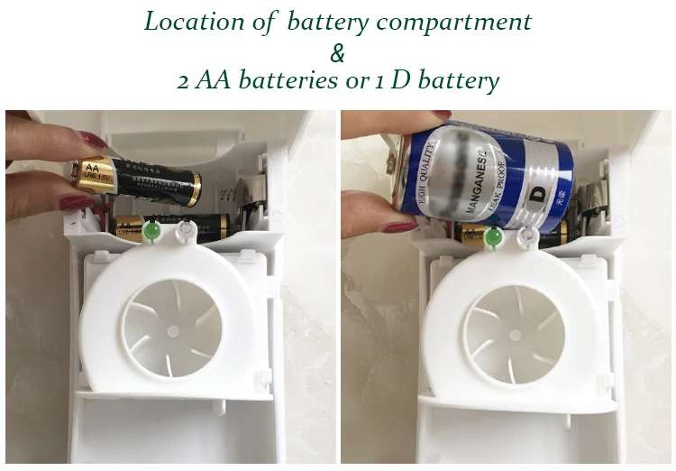 refillable cartridge display battery operated auto scent dispenser automatic wireless fan type perfume dispenser