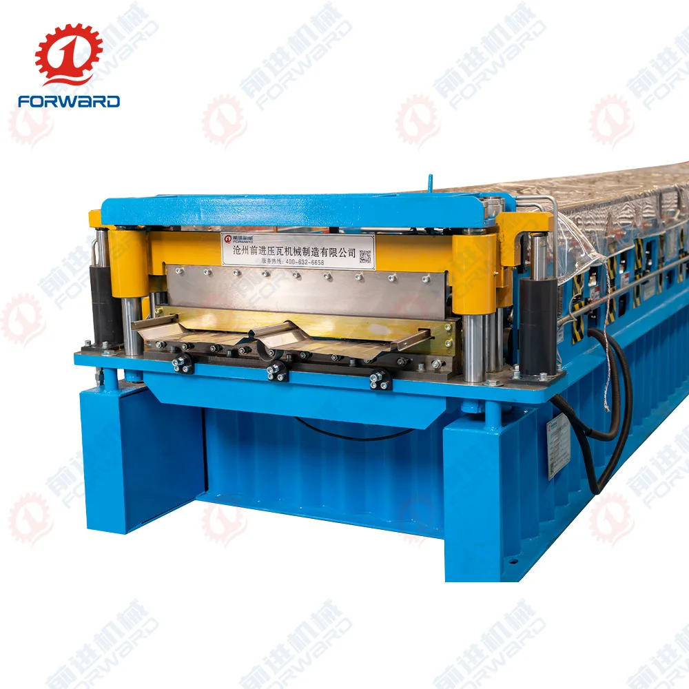 FORWARD Expertly Crafted Standing Seam Roll Forming Machines for Precise Results