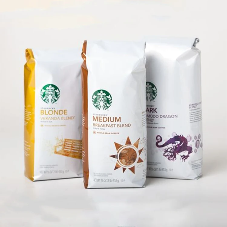  Oem Заказная цена упаковка Арабика Java жареные Caffe бобы квадратный мешок ледяной кофе протеин мгновенный порошок Напиток Упаковка