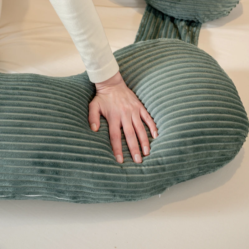 Hot selling new H shape cotton sleeping rest support Whole body care pregnancy pillow Maternal support side cushion for women