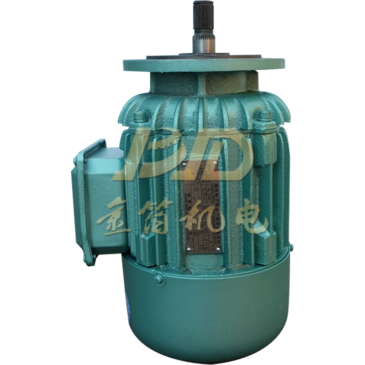 Conical rotor brake motor ZDY1 0.2KW -4.5KW running host crane motor