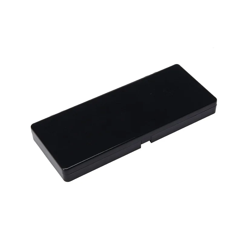 Custom print logo Nail Art 24 grids Double layer paint box Fine Art Painting Pigment Palette Tray with lid