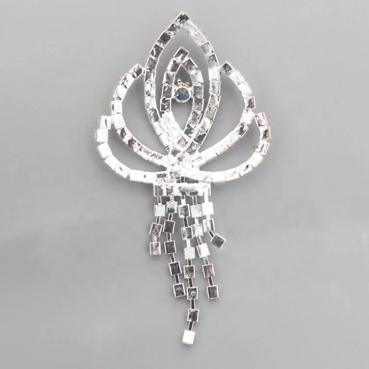 
Fashion Leading Belt Crystal Rhinestone Buckles for Wedding Invitations 