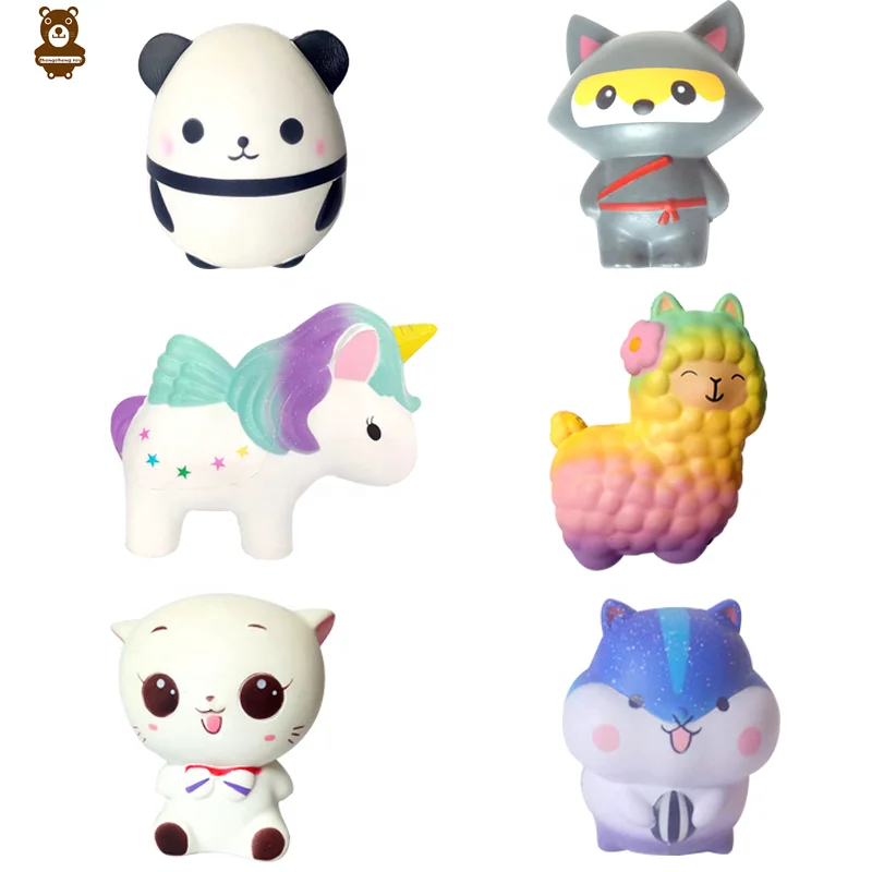 Factory direct sale scented kawaii squishy slow rising toy squeeze squishy