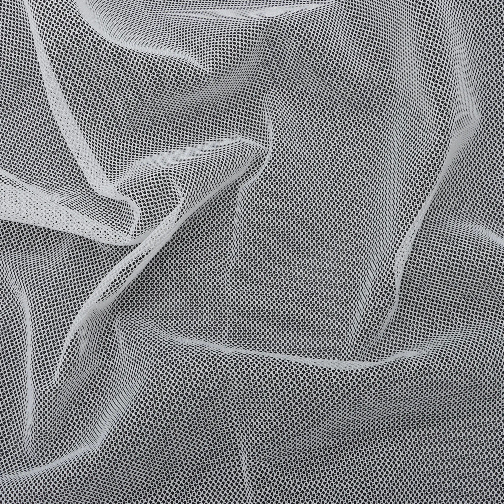 100% Polyester Comfortable Breathable Net Elastic Mesh Fabric Athletic Mesh Fabric For Hat