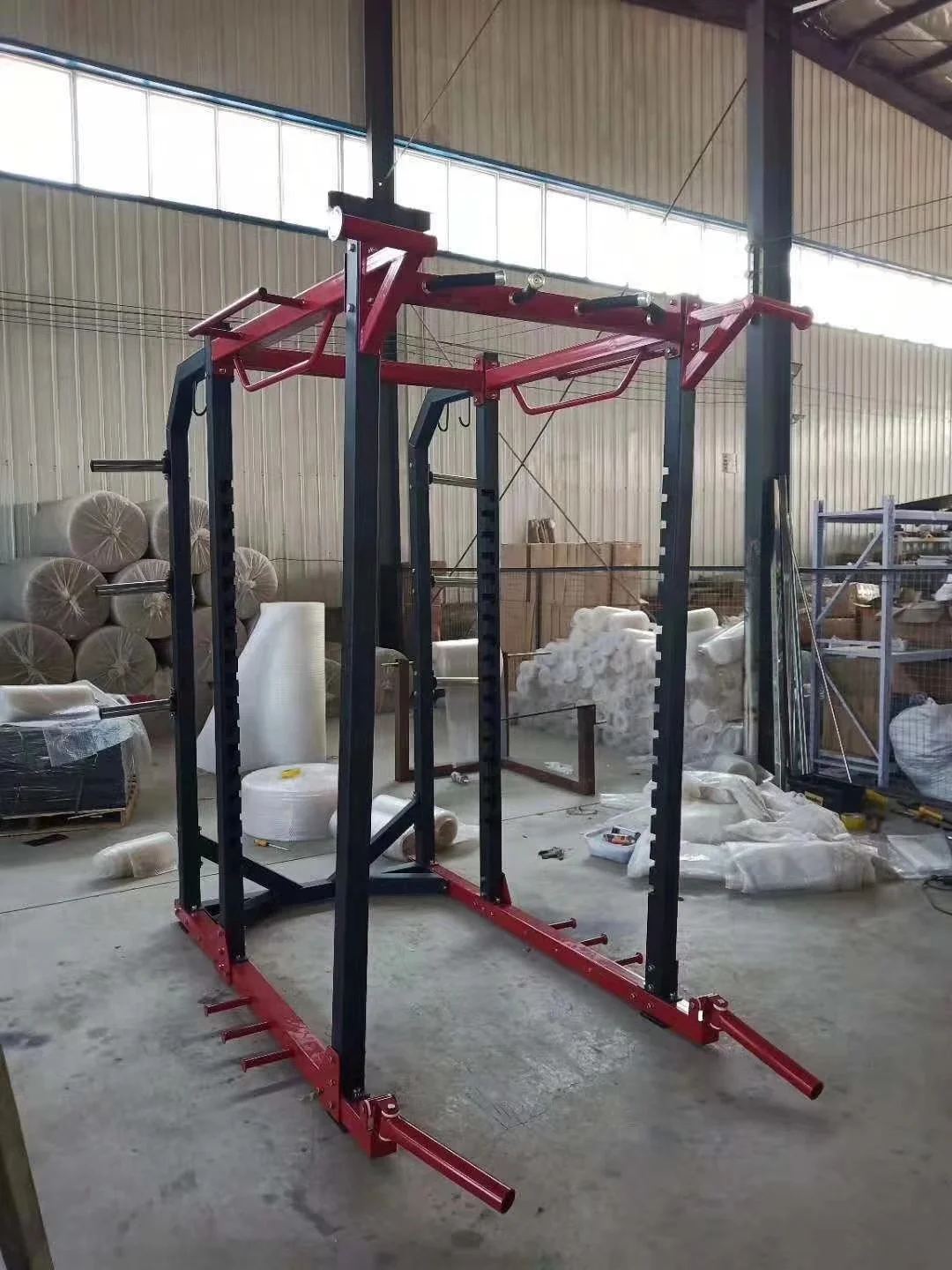 Gym Fitness Equipment Dual Cable Pulley Crossover Machine Power Cage Smith Training Functional Trainer Machine For Sale