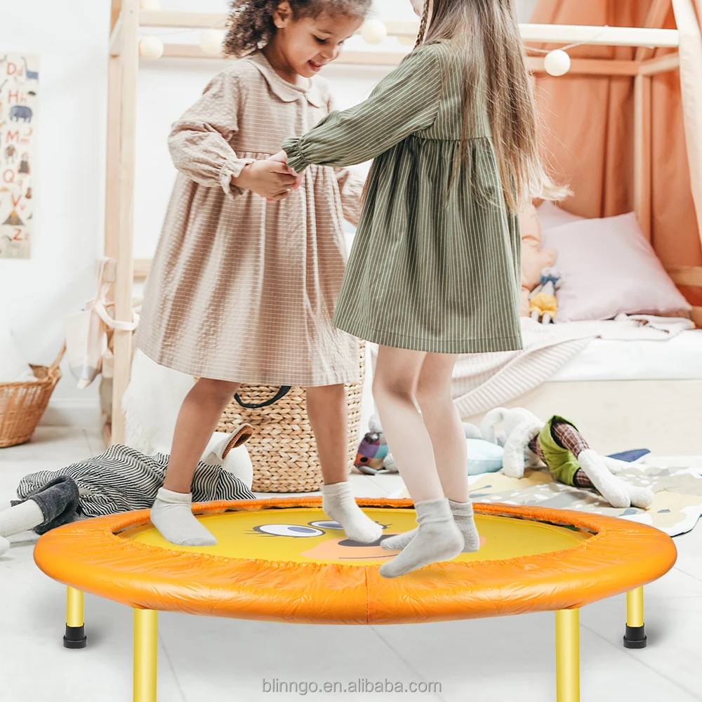 Manufacturer Child Trampolines for Adults with Protective Cover Folding Trampoline Outdoor Foldable