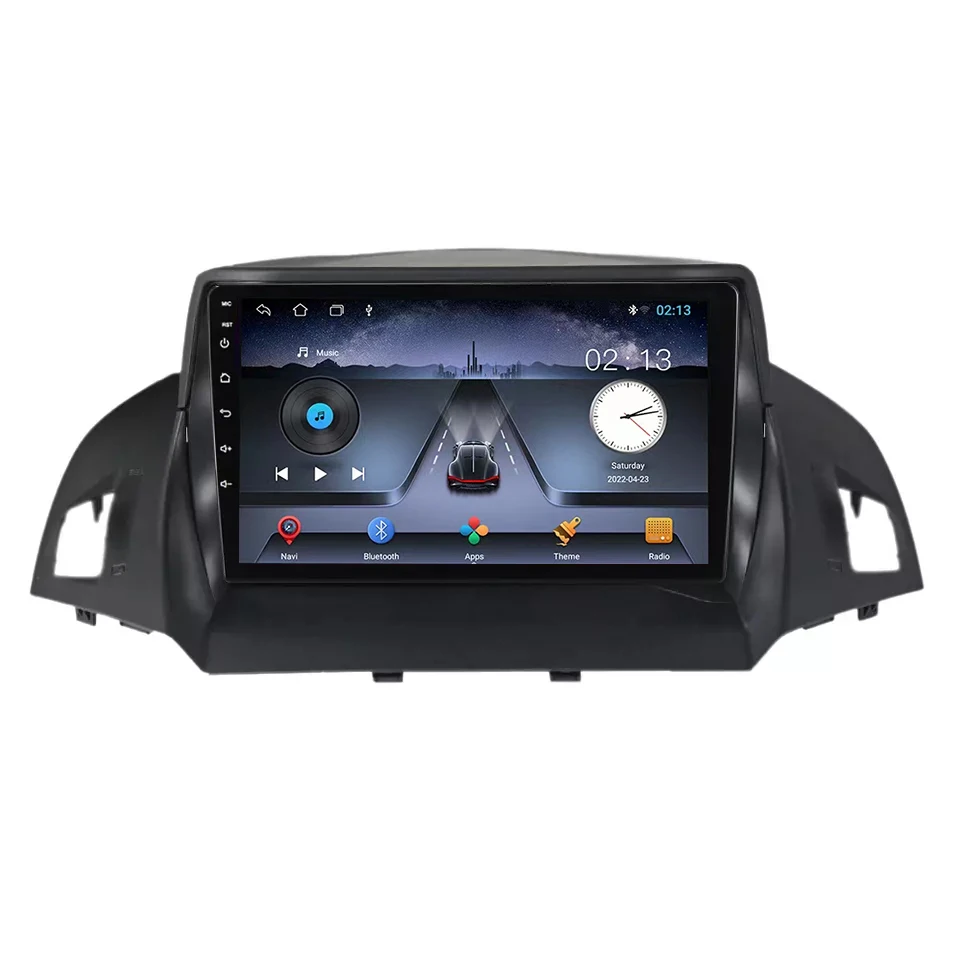 Hot selling 9 inch carplay screen android 10 car autoradio radio gps for Ford Kuga/Escape 2013 2014 2015 2016 car stereo video
