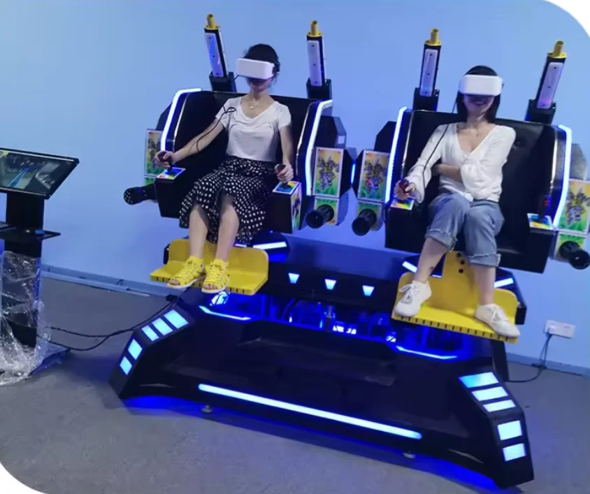 Новый дизайн 2 места для сидения 9d Vr кинотеатр симулятор виртуальной реальности видео игры