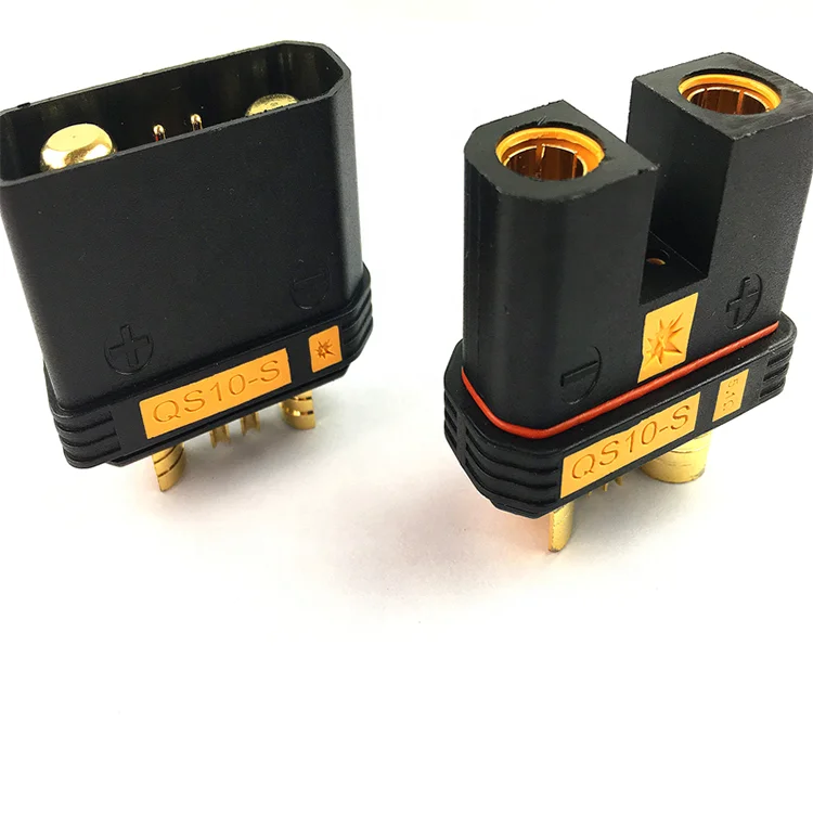 Conector QS10 resistente a chispas macho y hembra 240A conector de alta corriente 4 cable AWG