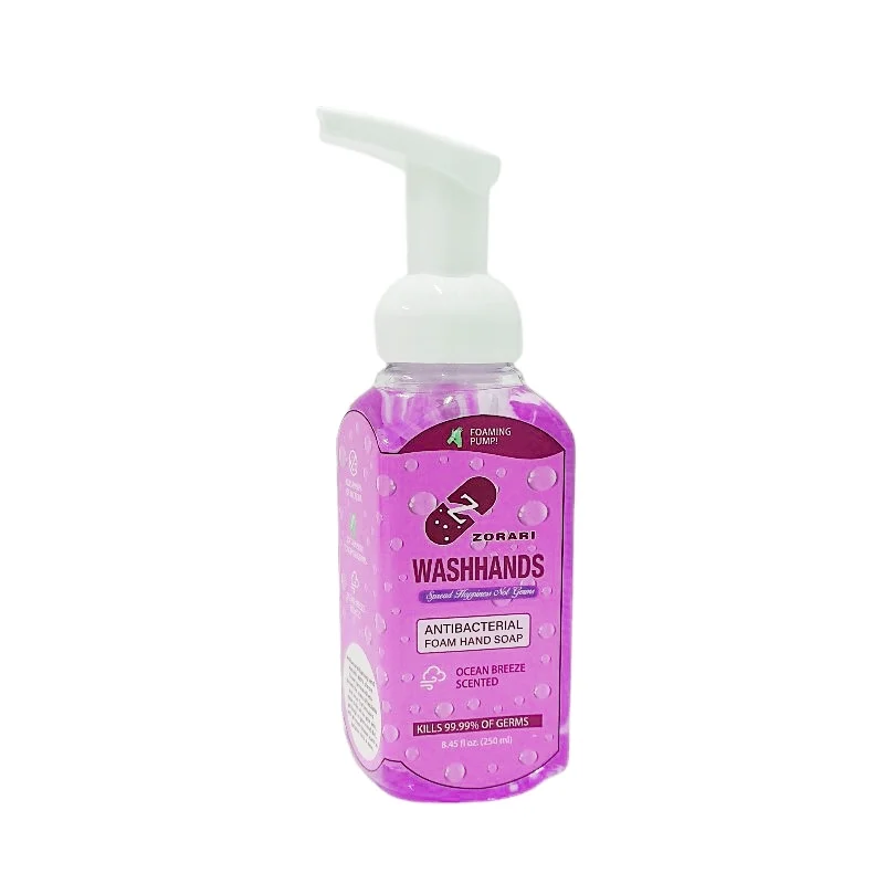 2024 259ML hand foaming hand soap with foam pump