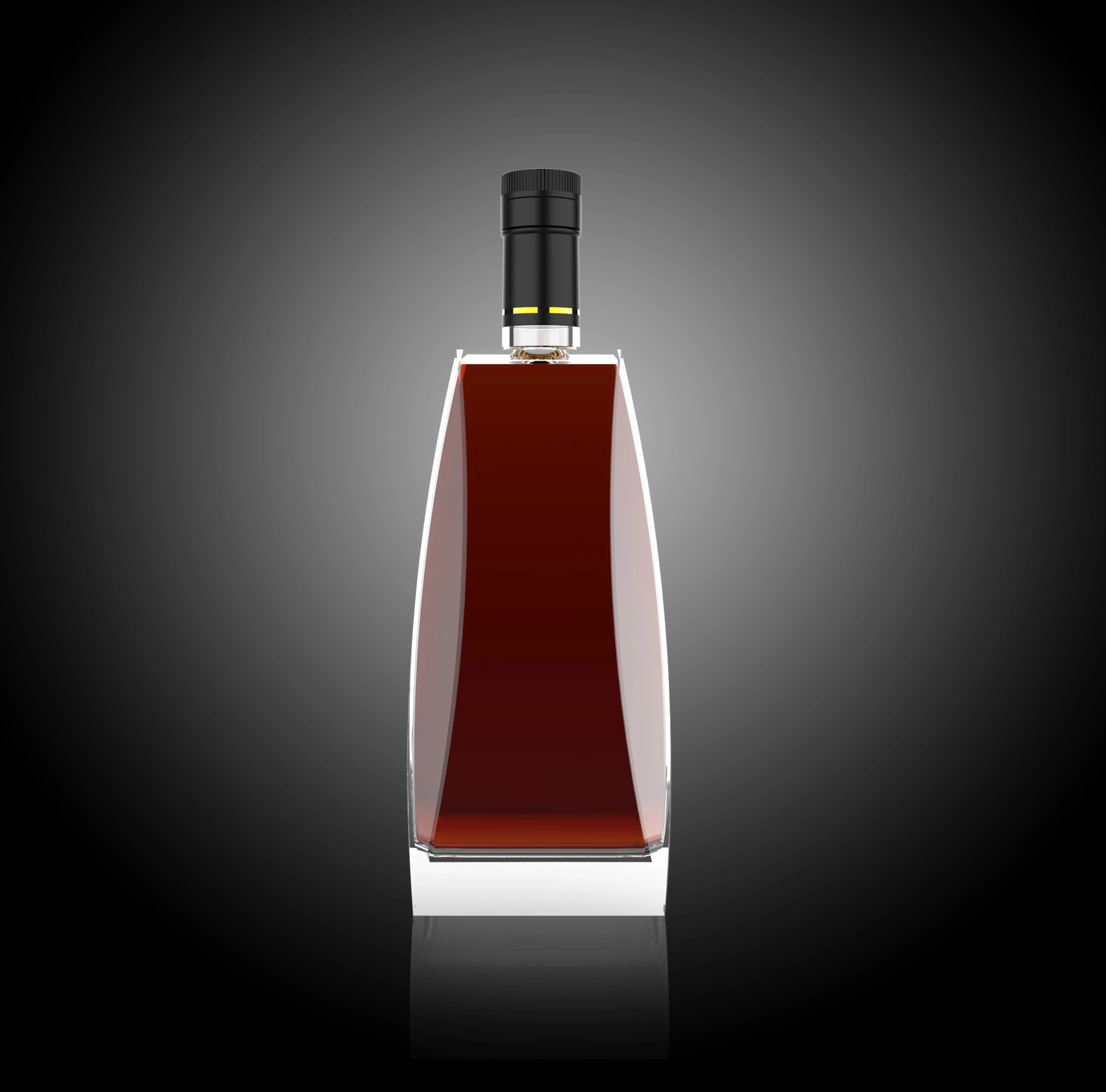 Factory Customized 1000Ml 750Ml 500Ml Liquor Spirits Bottle For alcohol Vodka Gin Whiskey Tequila Glass Bottle