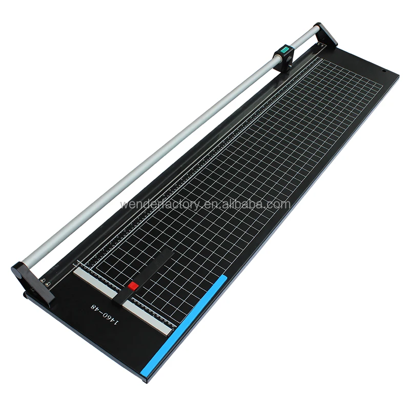 48 Inch Desktop Manual Paper Cutter Roll Cutting Paper Machine Rotary Trimmer