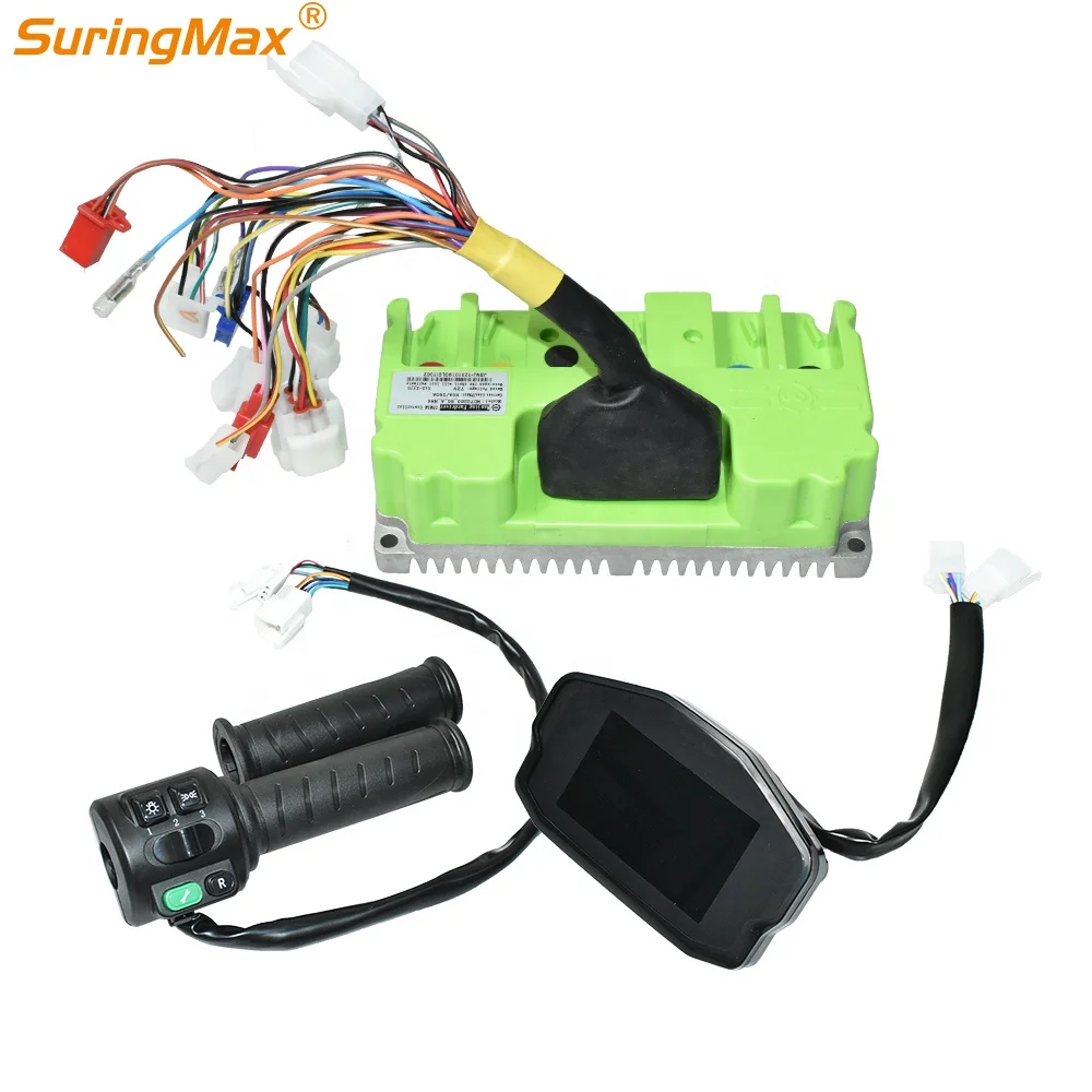 fardriver sine wave 72v 80A 72260 electric motorbike display twist throttle fardrive intelligent controller kit for motorcycle
