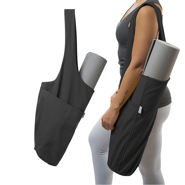 
Wholesale eco multi purpose travel waterproof gym fitness sport large custom logo printed yoga mat carry bag 