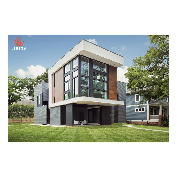 Fast Production and Installation Steel Hobby and Weekend Buildings Light Steel Villa