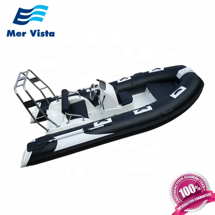 CE RIB 480 Hypalon China PVC Fishing Fiberglass Work Boats For Sale