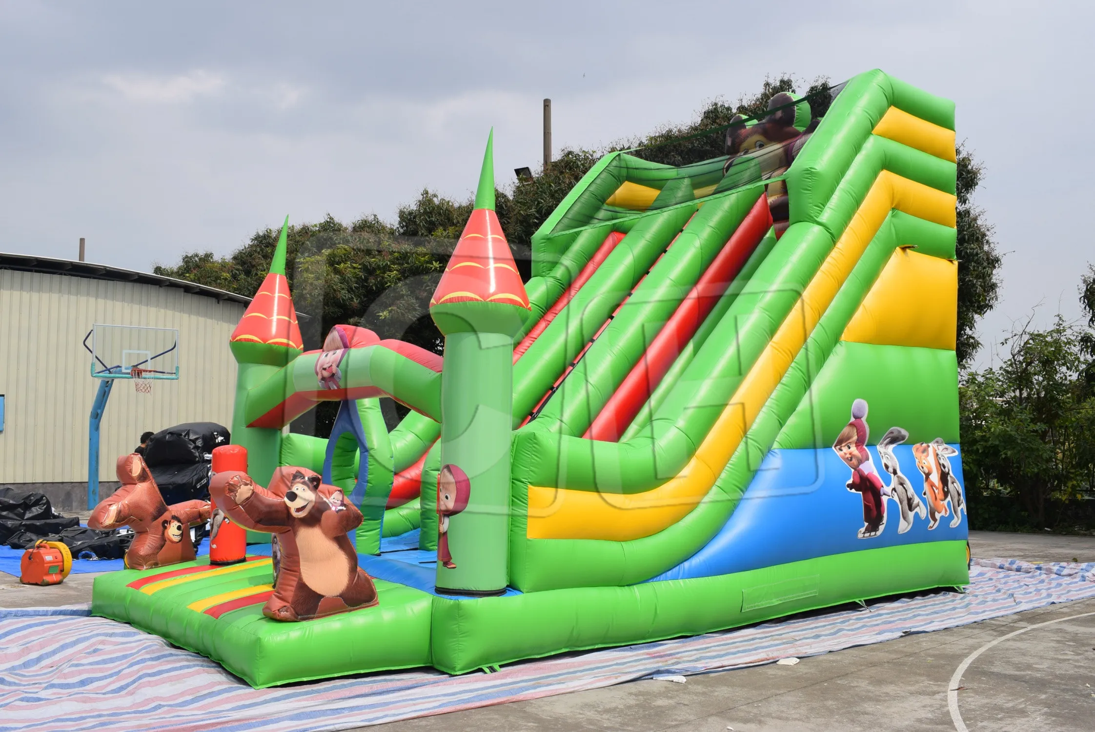 Competitive Price Customization Outdoor Inflatable Water Slide For Kids And Adults