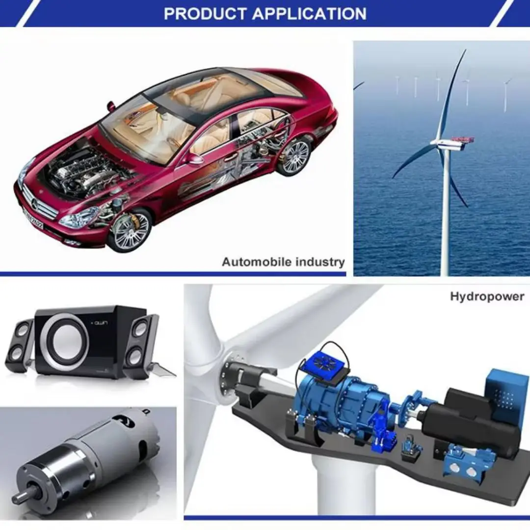 Motor Sensor Electric Bike Permanent Neodym Magnet Ndfeb N35 N52 N42SH Bent Arc Wedge Triangle Curved Strong Magnet Neodymium