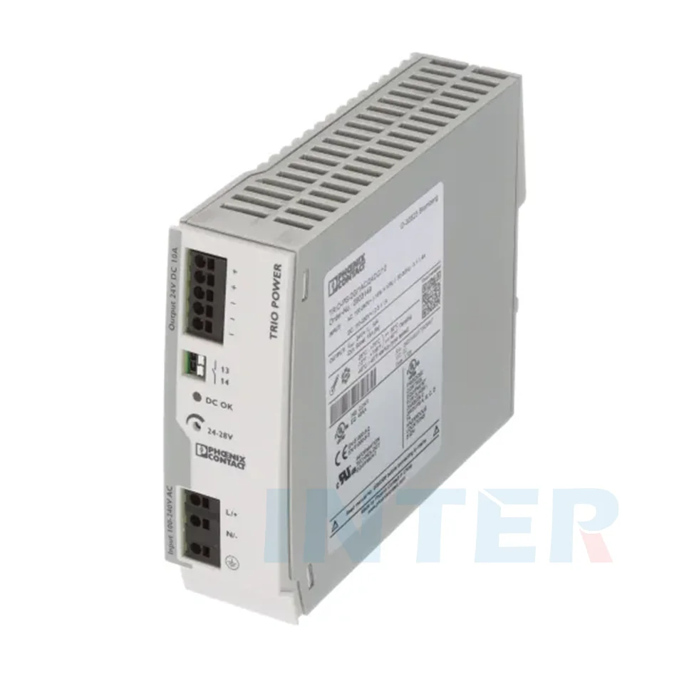 2903149 Phoenix Contact 24 В блок питания TRIO-PS-2G/1AC/24DC/10 тройной с первичным