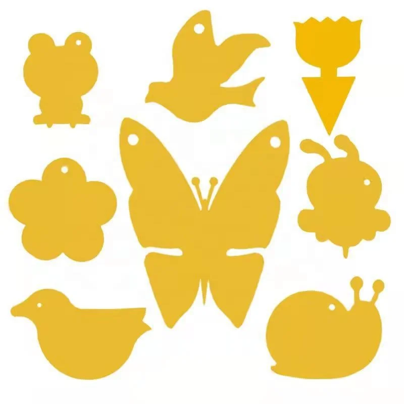 Custom New Double-Sided Powerful Glue Special-Shaped Indoor Insect Trap, Flying Insect Trap, Insect Glue Trap