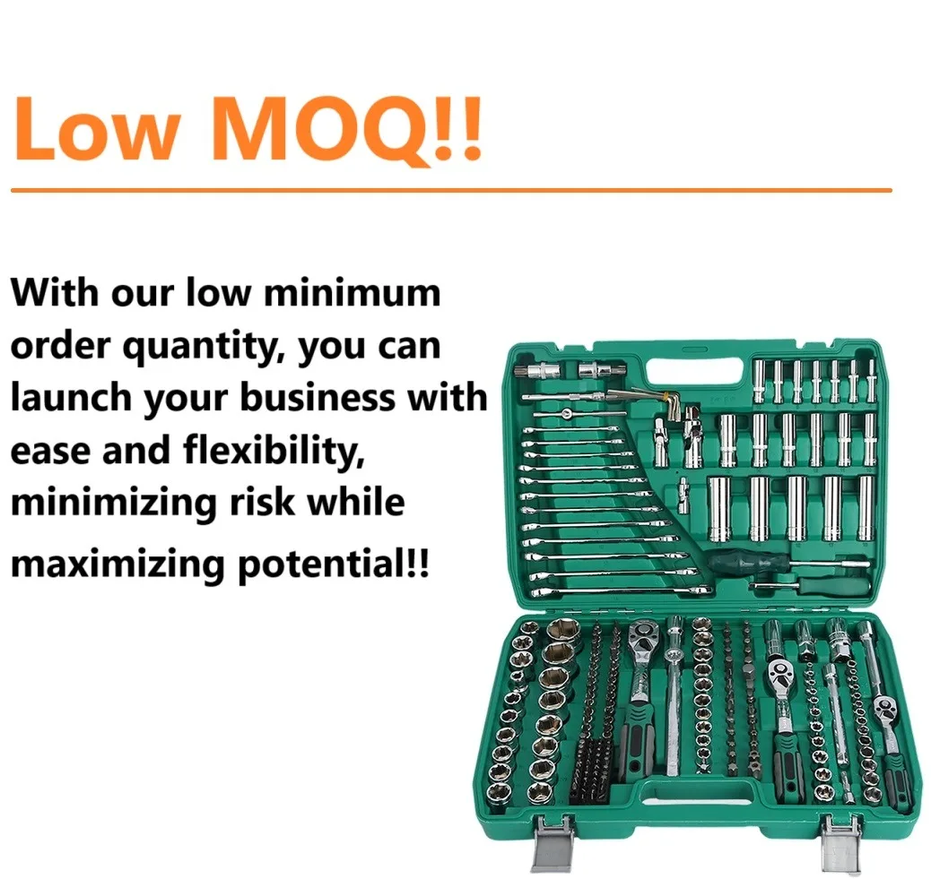 Reliable Versatile Universal 216 Pcs Tool Kit Home Renovation Projects Other Tools DIY Mechanic