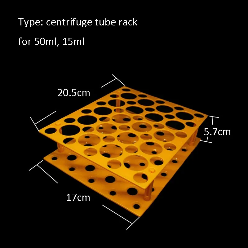 Laboratory Plastic Centrifuge Tube Rack for 15ml and 50ml 
