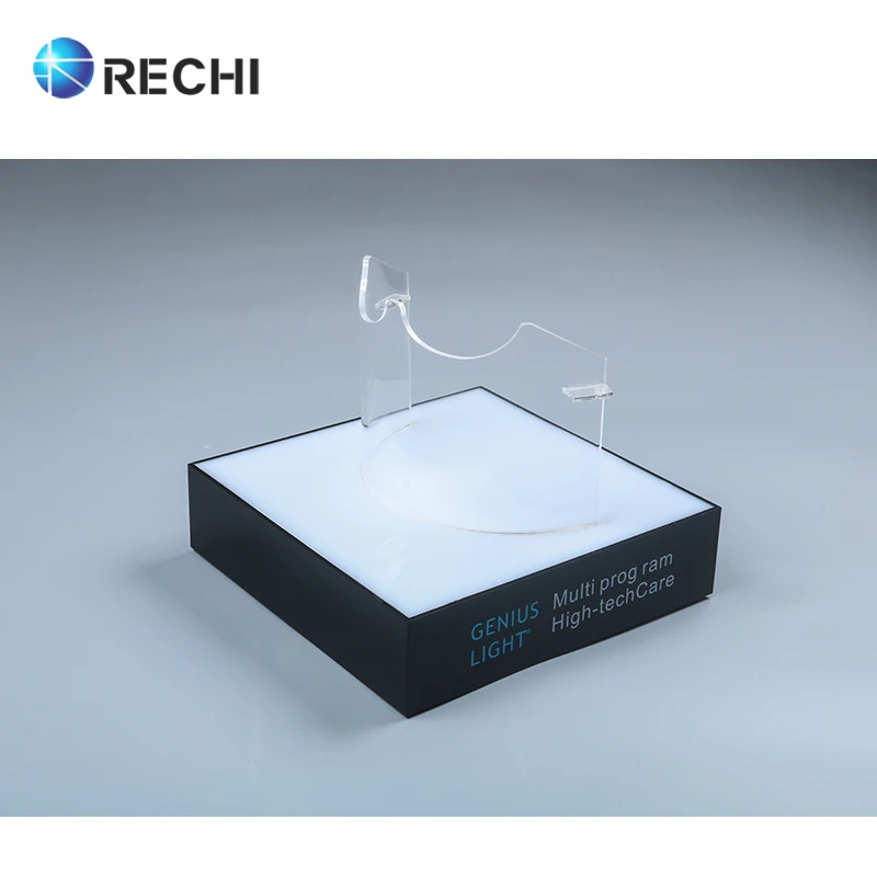 Подставка Rechi для ювелирных изделий Высококачественная Регулируемая акриловая Тиара ожерелья ювелирный магазин
