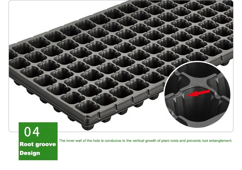 15 20 32 50 72 98 104 1045 128 162 200 288 Cells Plug Flats Seed Trays Wholesale