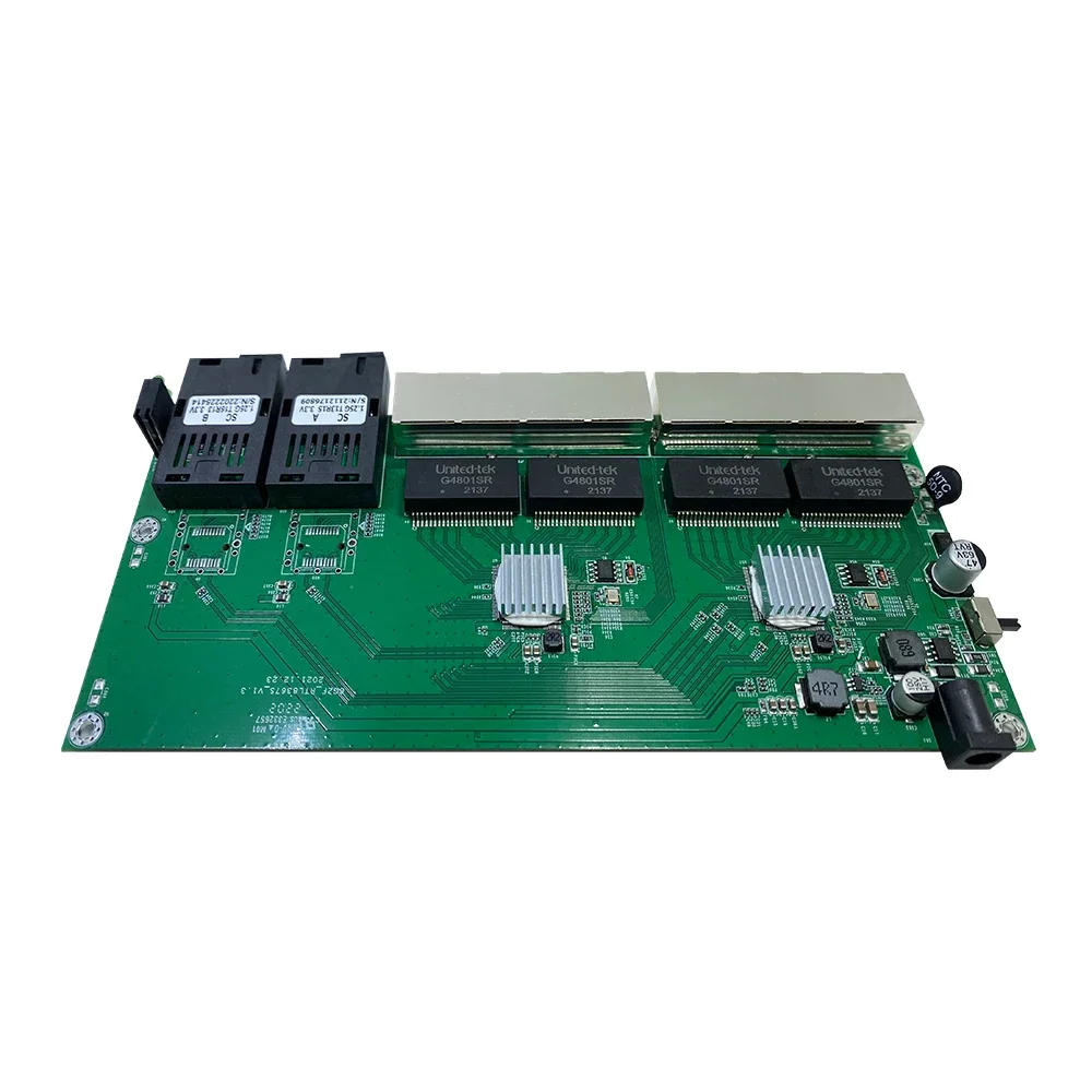 Wholesale Price SKD CKD 4 Port POE Switch Ethernet Switch PCB Board POE IEEE802.3af/at suitable CCTV,NVR