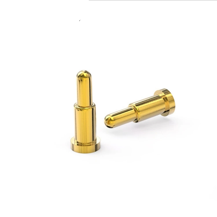 Custom Pogo Pin Power Connector Brass Gold Plated Magnetic Spring Loaded Pogo Pin Connector