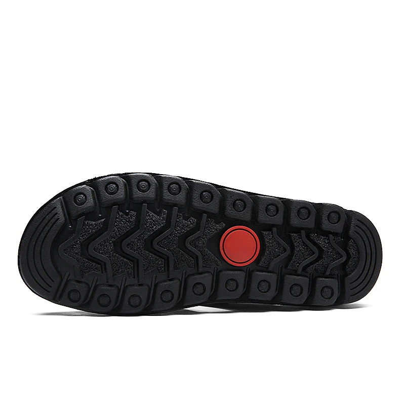 
china men genuine leather sandals 2020 new custom logo slide sandal cheap latest brand summer sports sandals for men 