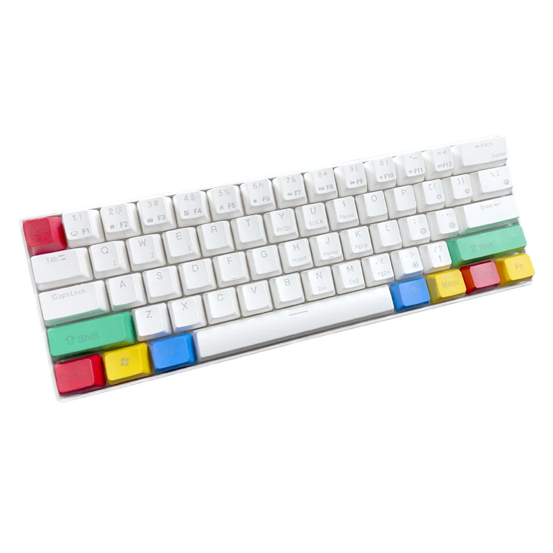 Изготовленные на заказ Разноцветные механические клавиатуры Doubleshot Pbt набор клавиш
