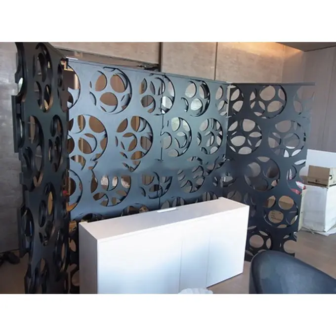 Custom Hight Quality Aluminum Decorative Modern Hotel Interior Design Decorative Partition