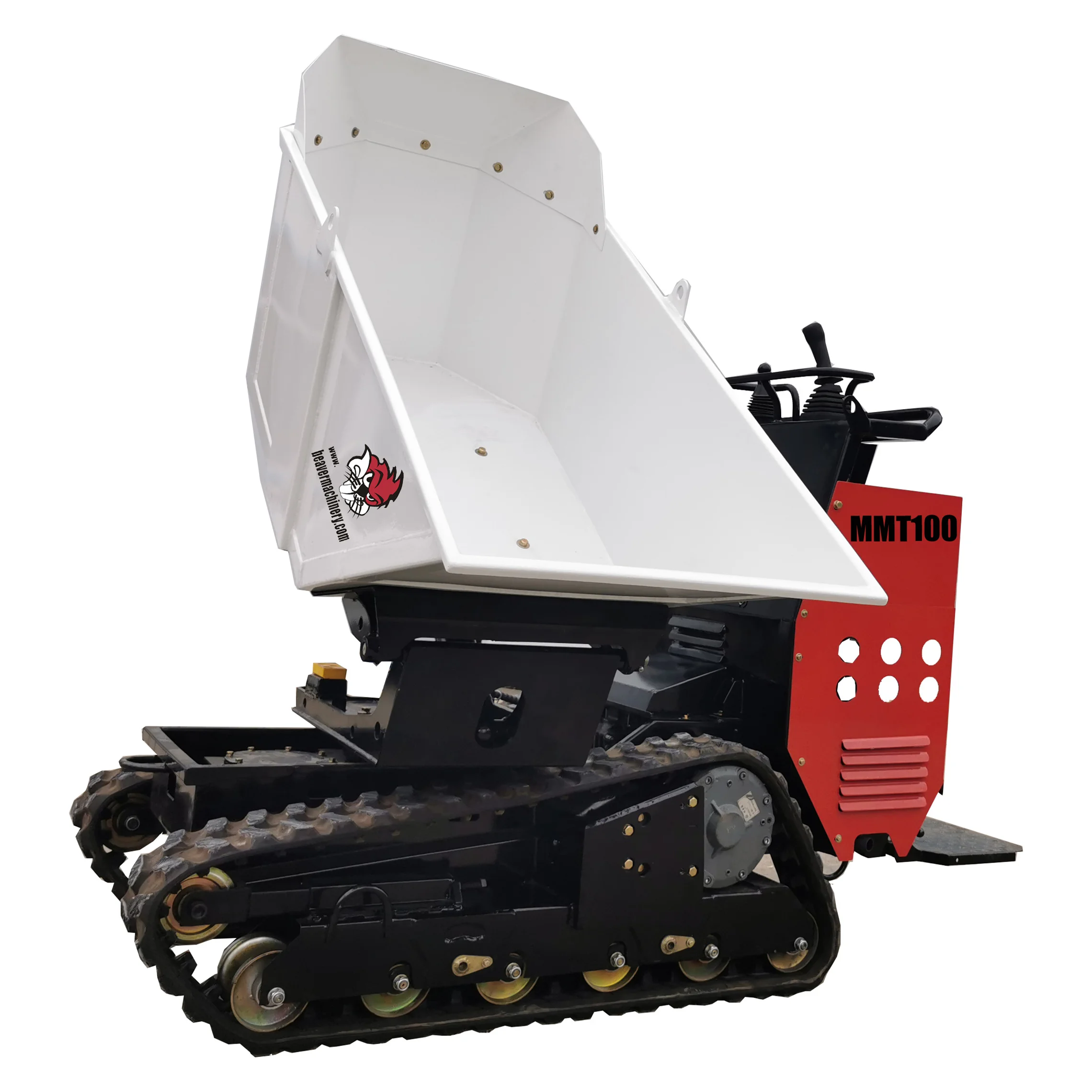 2024 New Design Rotary Bucket Hydraulic Dumper with EPA engine