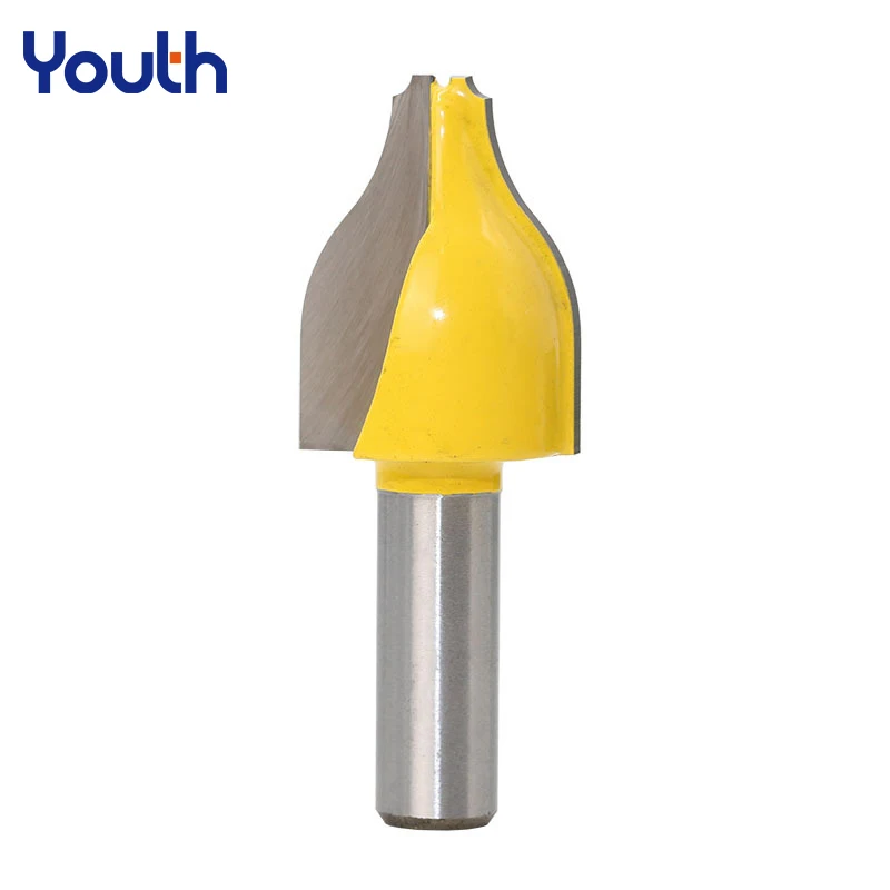 YOUTH 1/2 handle woodworking cutter Bevel vertical door end mill  Wood milling cutter
