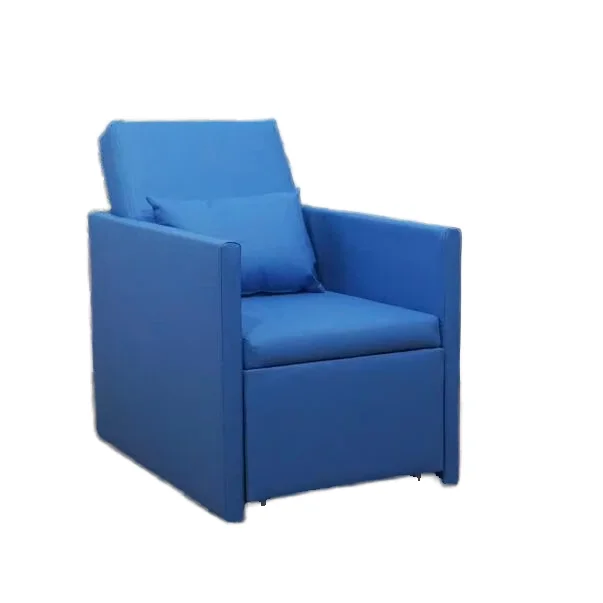 NOVA, современный односпальный диван-кровать 2 в 1, кресло-диван, лежак для хранения, кресло для спальни, отеля, спортзала, ткань с обивкой