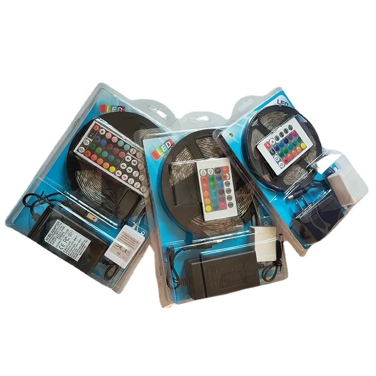 Блистерная упаковка 12v 15 Вт RGB полосы света Водонепроницаемый Открытый украшение оптовая продажа светодиодные с батареей