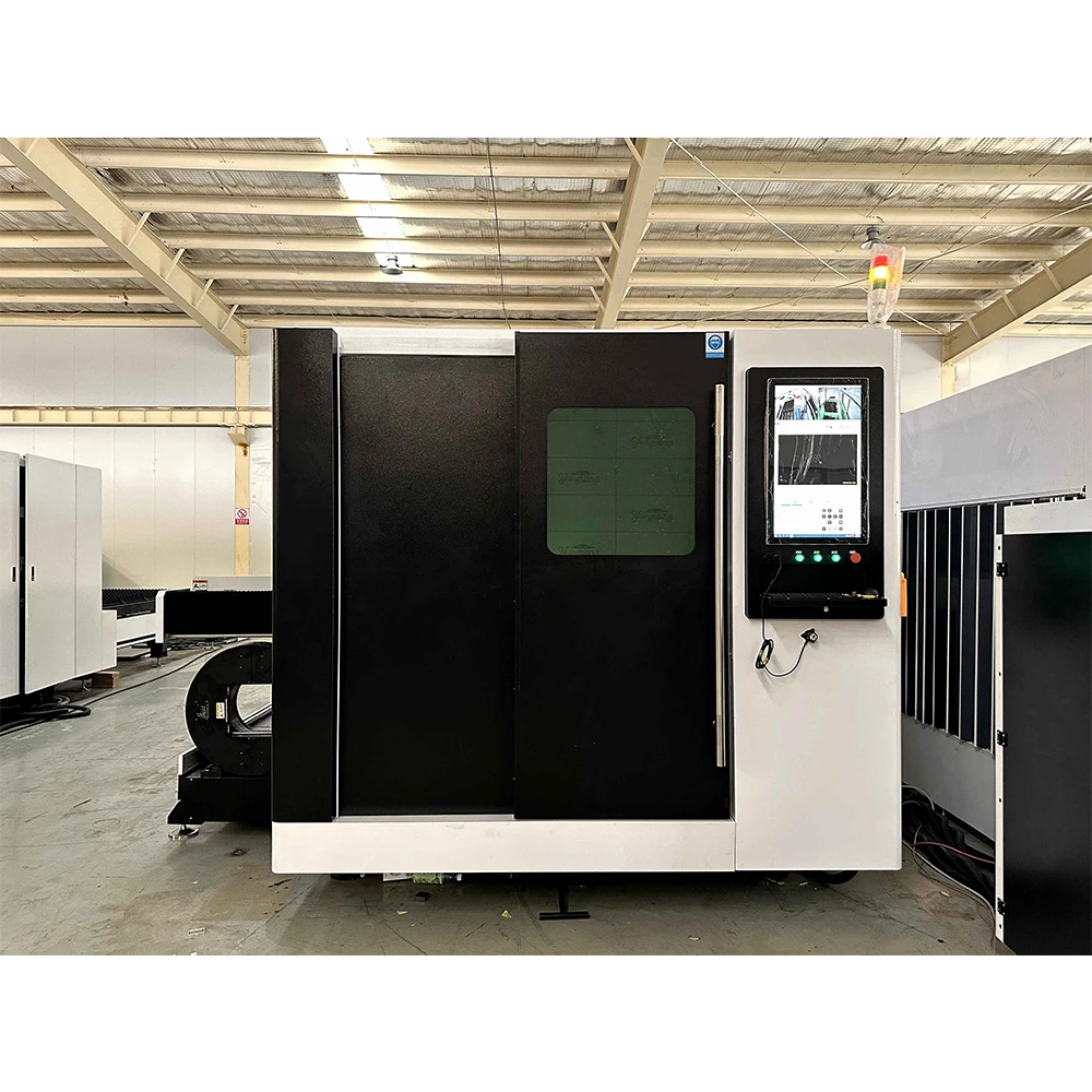 Intelligent Bevel Pipe Open Structure Steel Fiber Laser Cutter 3d Five axis 12kw 15kw 12m I Beam H Beam Laser Cutting Machine