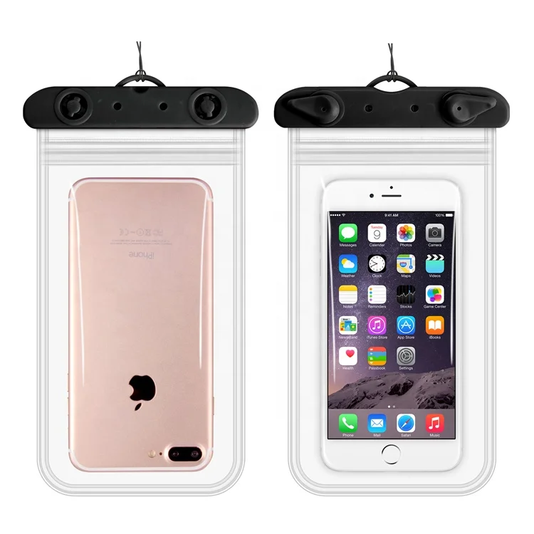 cheap full cover lightweight colorful pvc universal swimming diving snorkeling waterproof cell phone case