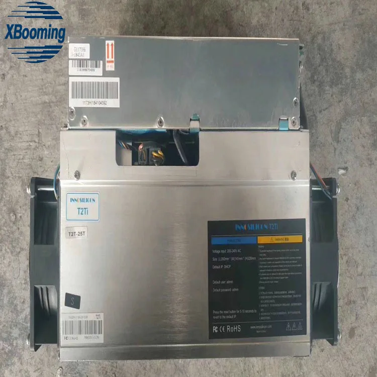  2021 б/у Innosilicon T2T 30Th Miner High Hashrat доходный Майнер T2Tz T2Th 37T 32T 30T