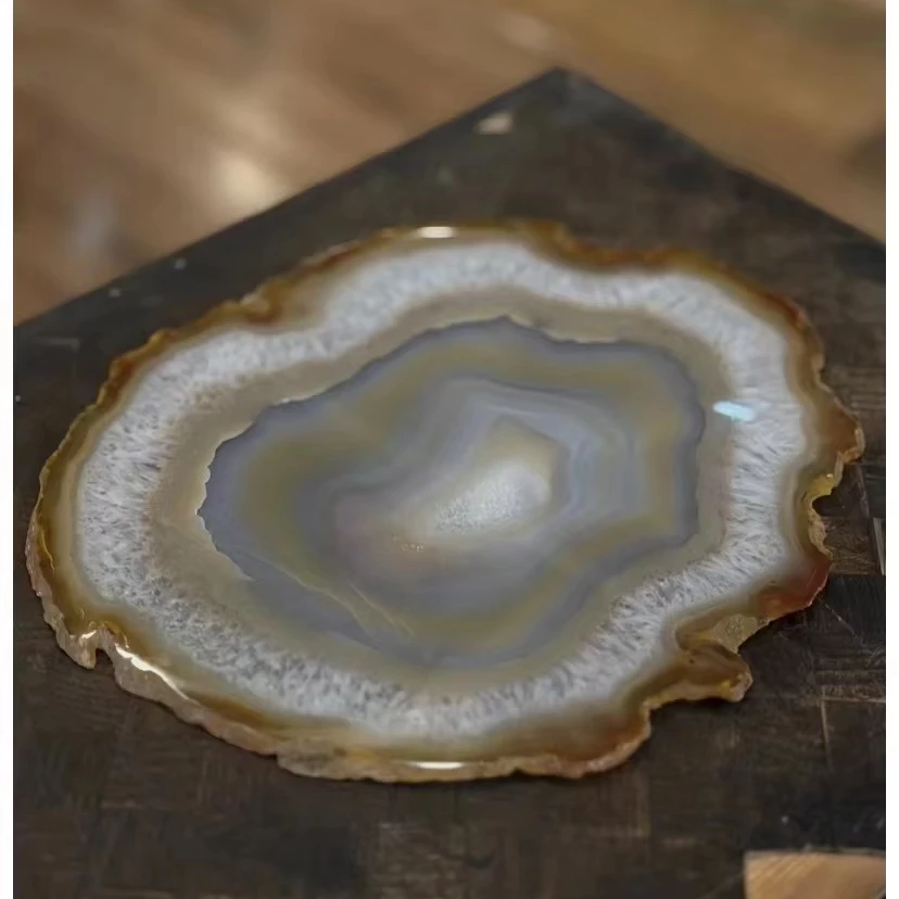 Agate Coasters Multicolored Agates  cup mats  homeware
