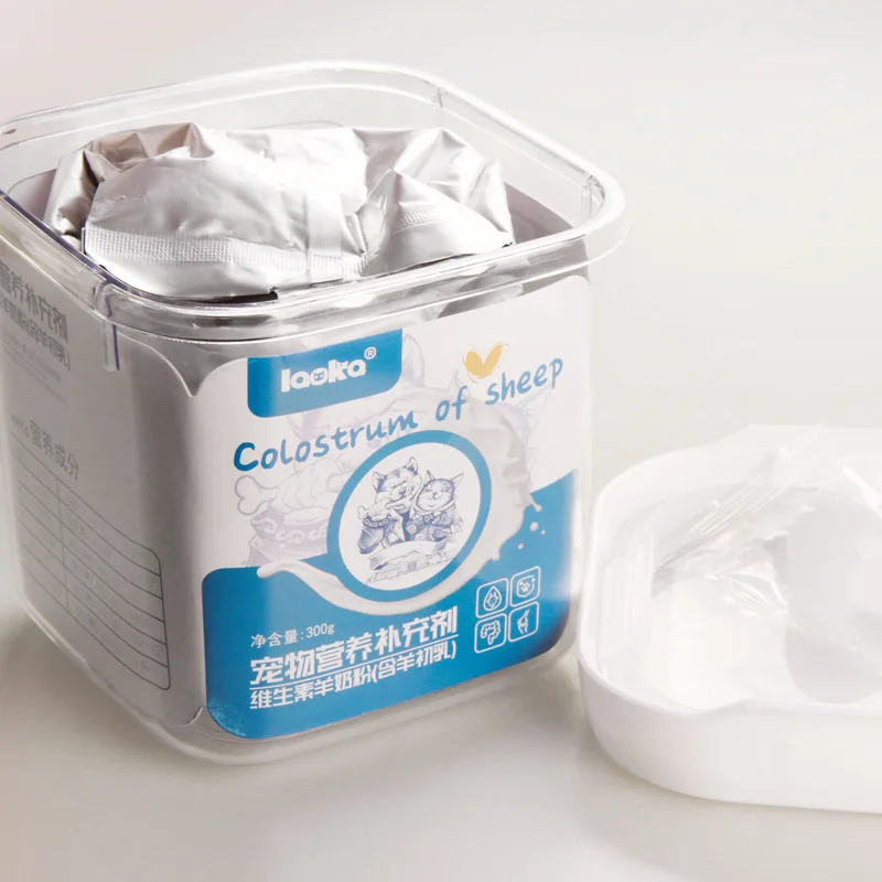 Colostrum for pets goat milk powder for dogs puppies newborn Teddy kittens nutritional supplements for kittens pet food