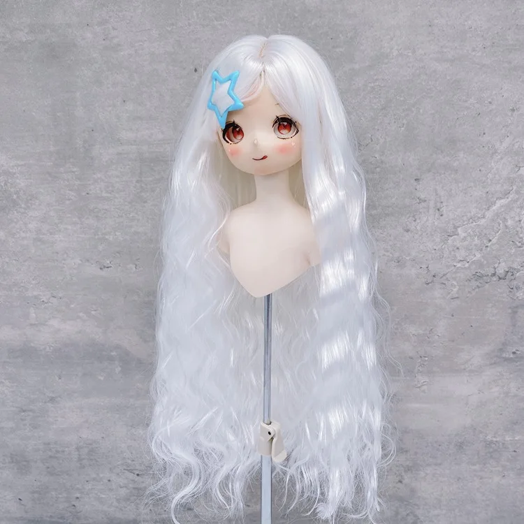 Hand Washable Dark Brown Fashion American Girl Doll Wig Bjd Sd Blyth  Dolls Wigs Hair Wefts Accessories Doll Wig Wholesale