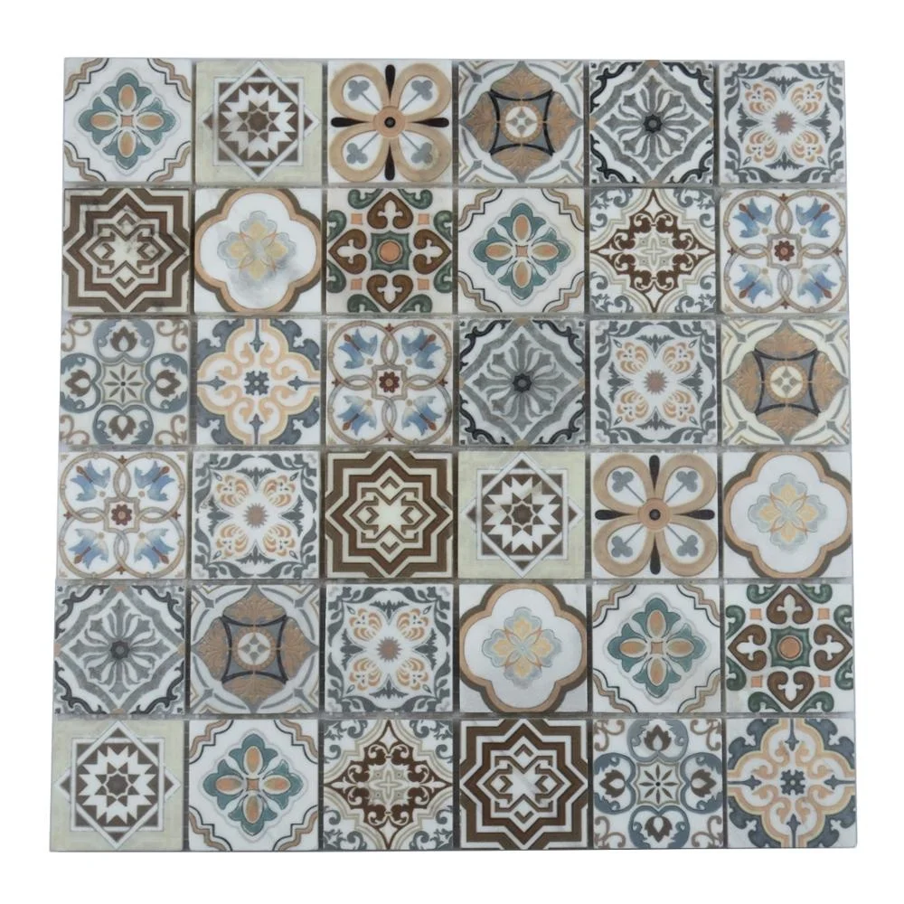 
Marble Mosaics Stone Mosaic Inkjet Printing Artificial Stone Mosaic 