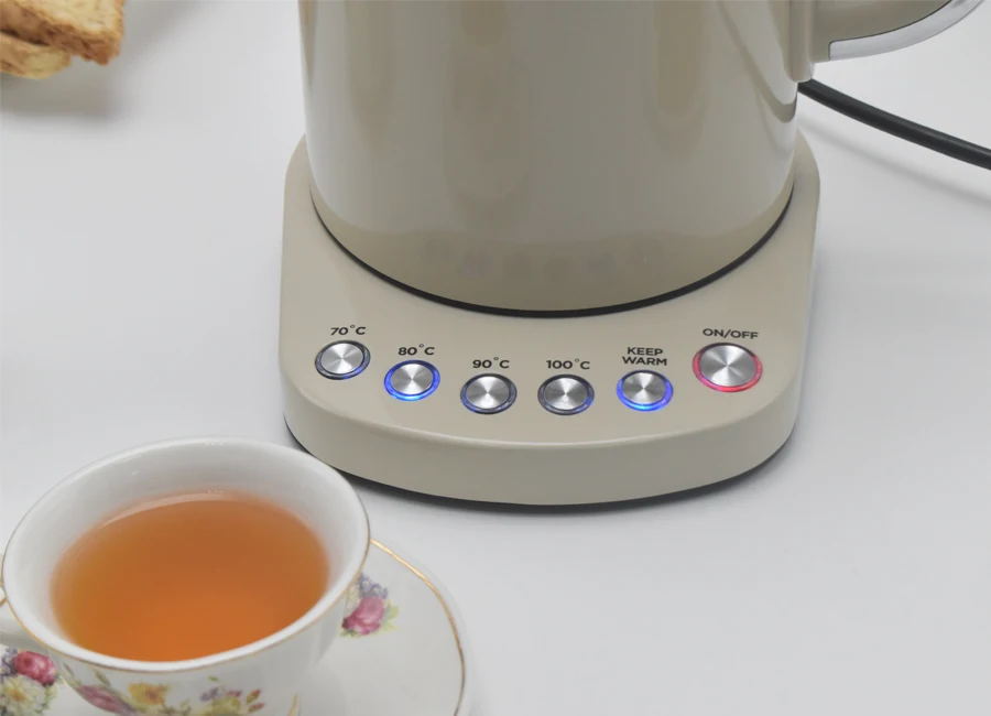 Household smart thermostat electric kettle 1.7L large-capacity kettle automatic power-off ithermal insulation kettle