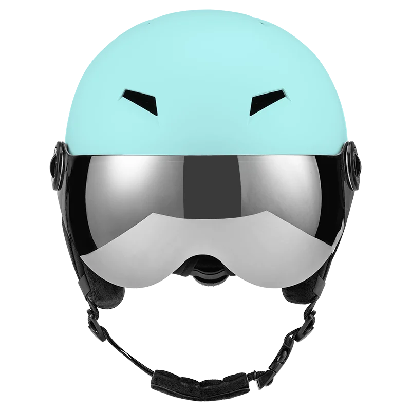 China Manufacturer Professional Skate Ski Helmet Ski For Helmet Ce En1077 With Anti Uv Goggles