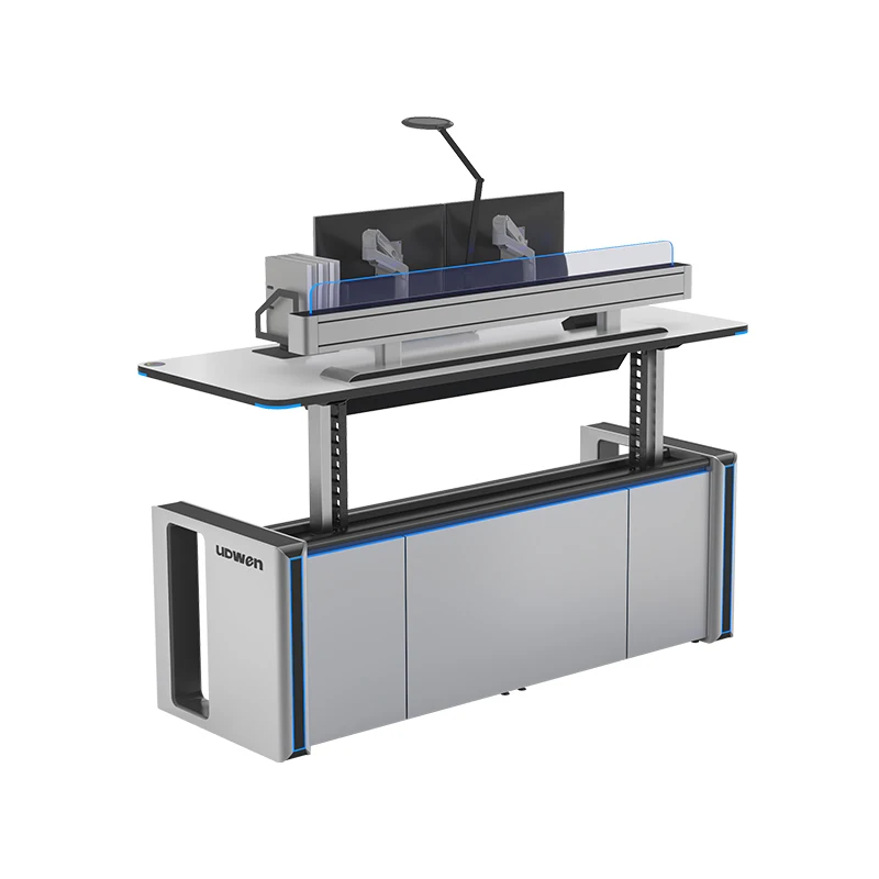 Height-Adjustable Control Room Furniture - Easy Adjustment for Optimal Comfort E002