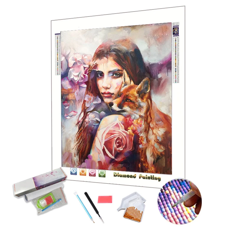 N-0277  full diamond painting 5D DIY bedroom cross stitch mosaic handmade room decor  painting of a diamond