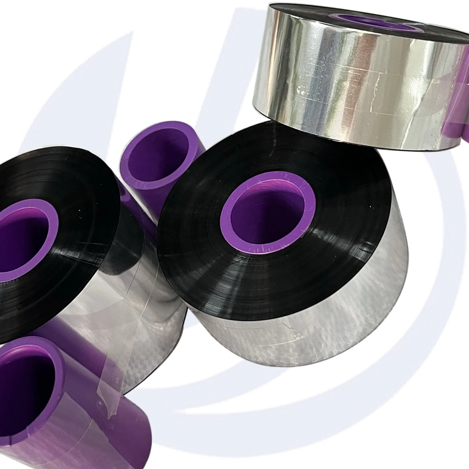 Thermal transfer 55mm 600m markem printer RED GOLD SILVER vj ribbon